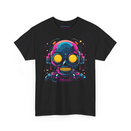 Retro Roboter T-Shirt | T-Shirt für Retrowave Fans