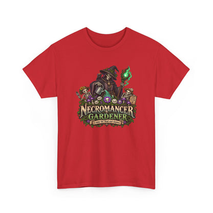 Necromancer Gardener T-Shirt | Lustiges Garten Shirt für Fantasy Fans