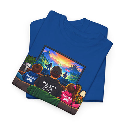 Gamer Dad Co-op Night T-Shirt | Geschenk für Papa von den Kindern