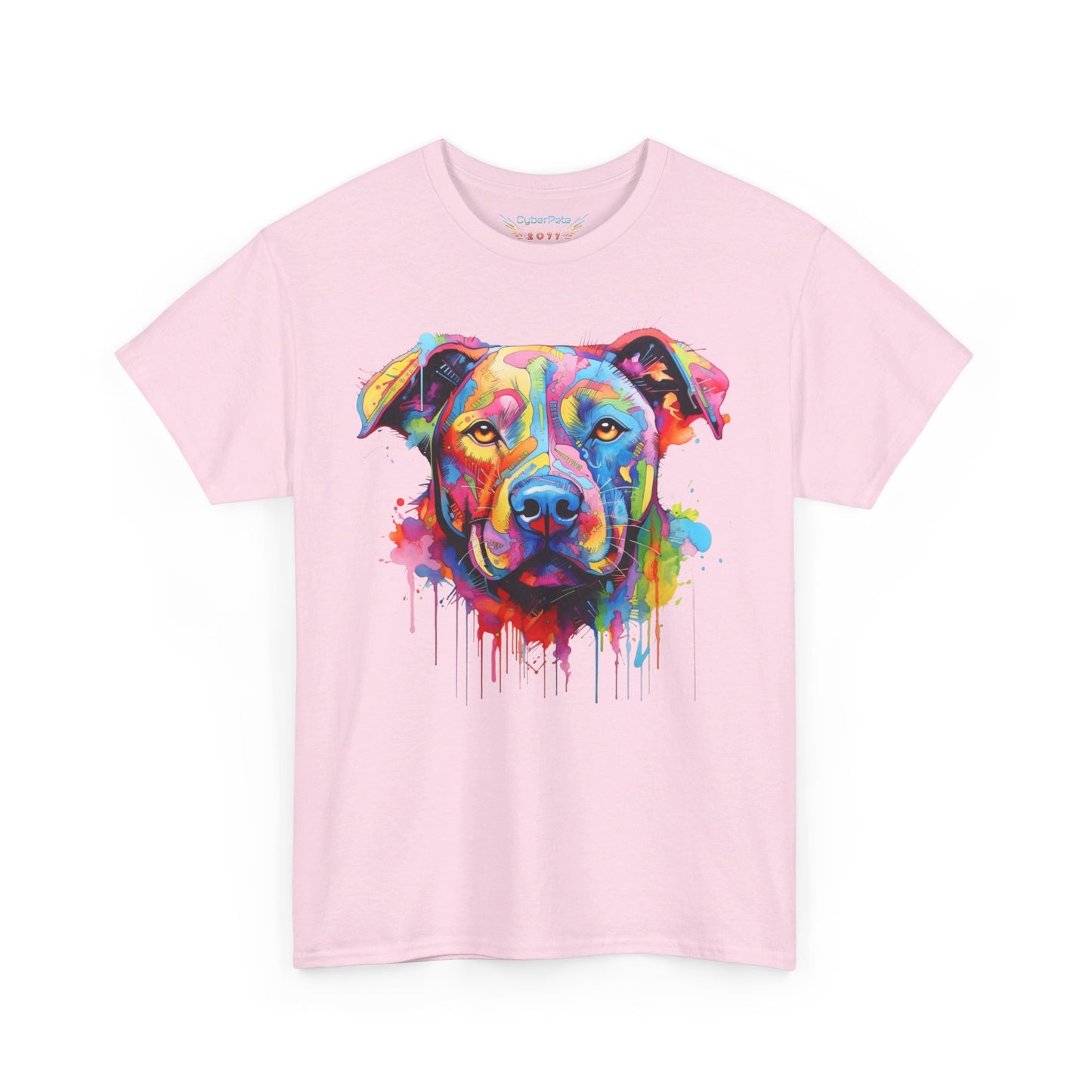 Graffiti Pitbull T-Shirt | T-Shirt für Street Art und Hunde Fans