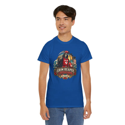 Grim Reaper Lifeguard T-Shirt | Lustiges Shirt für Rettungsschwimmer