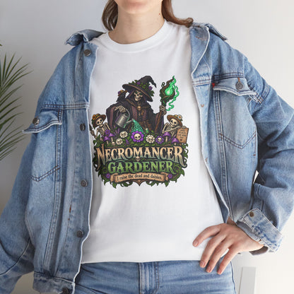 Necromancer Gardener T-Shirt | Lustiges Garten Shirt für Fantasy Fans