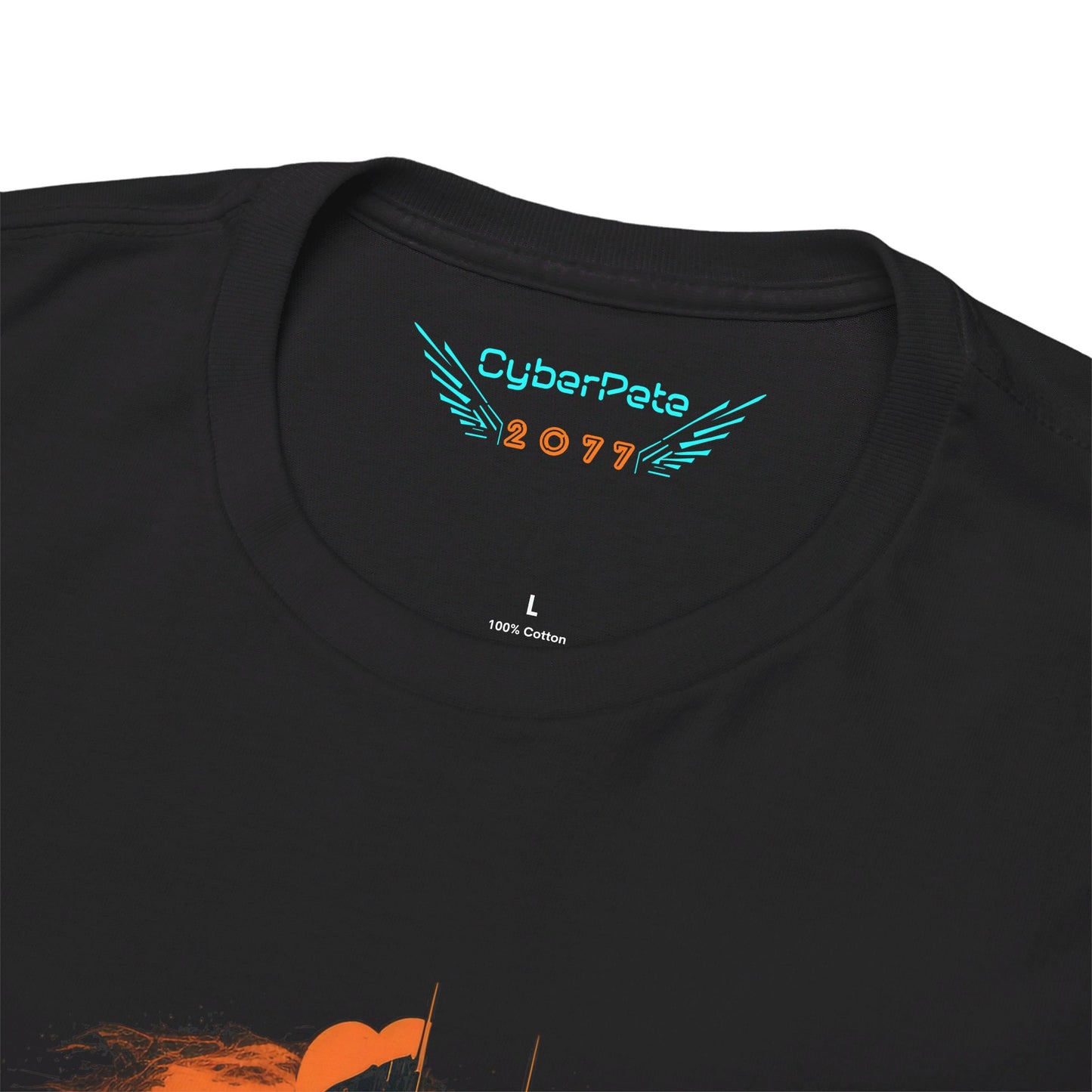 2077 Skyline T-Shirt | T-Shirt für Gamer und Cyberpunk Fans