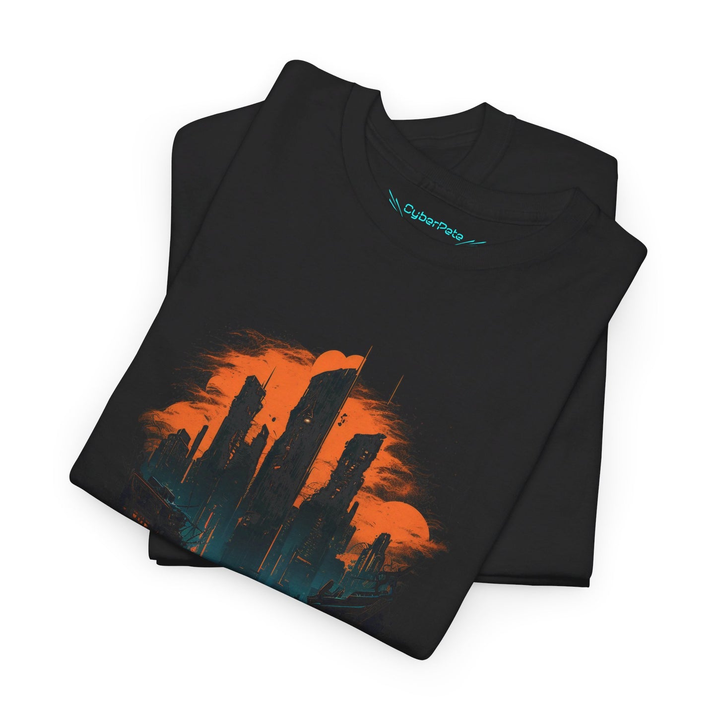 2077 Skyline T-Shirt | T-Shirt für Gamer und Cyberpunk Fans