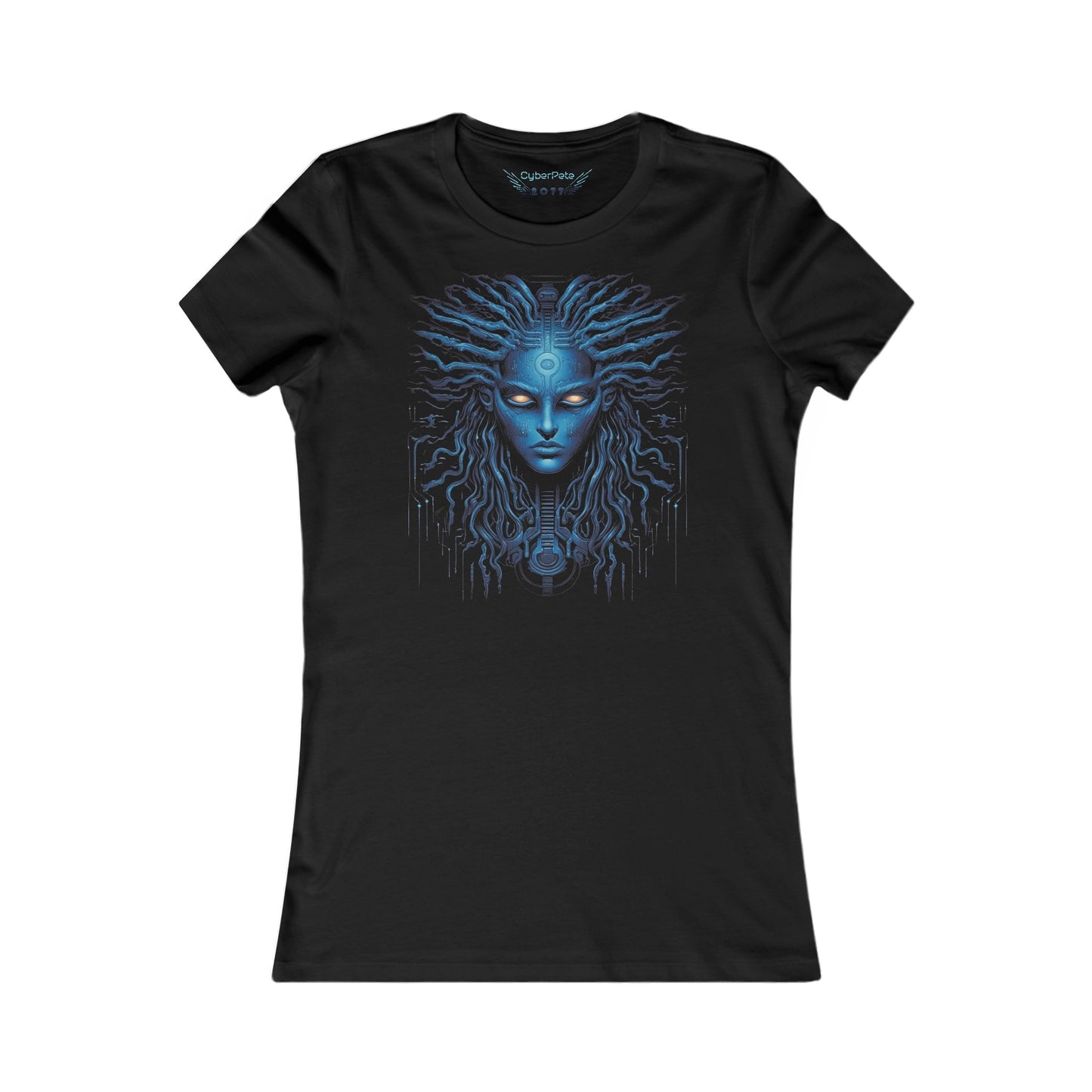 KI Gott T-Shirt  | Sci-Fi T-Shirt für Frauen