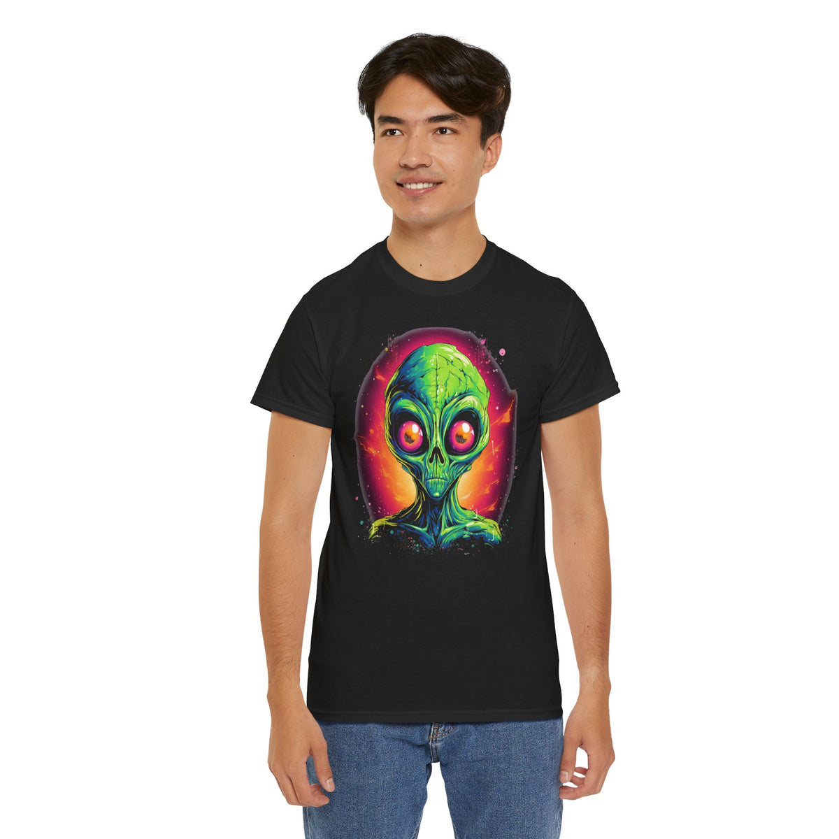 Grimmiges Alien T-Shirt | T-Shirt für Sci-Fi Fans