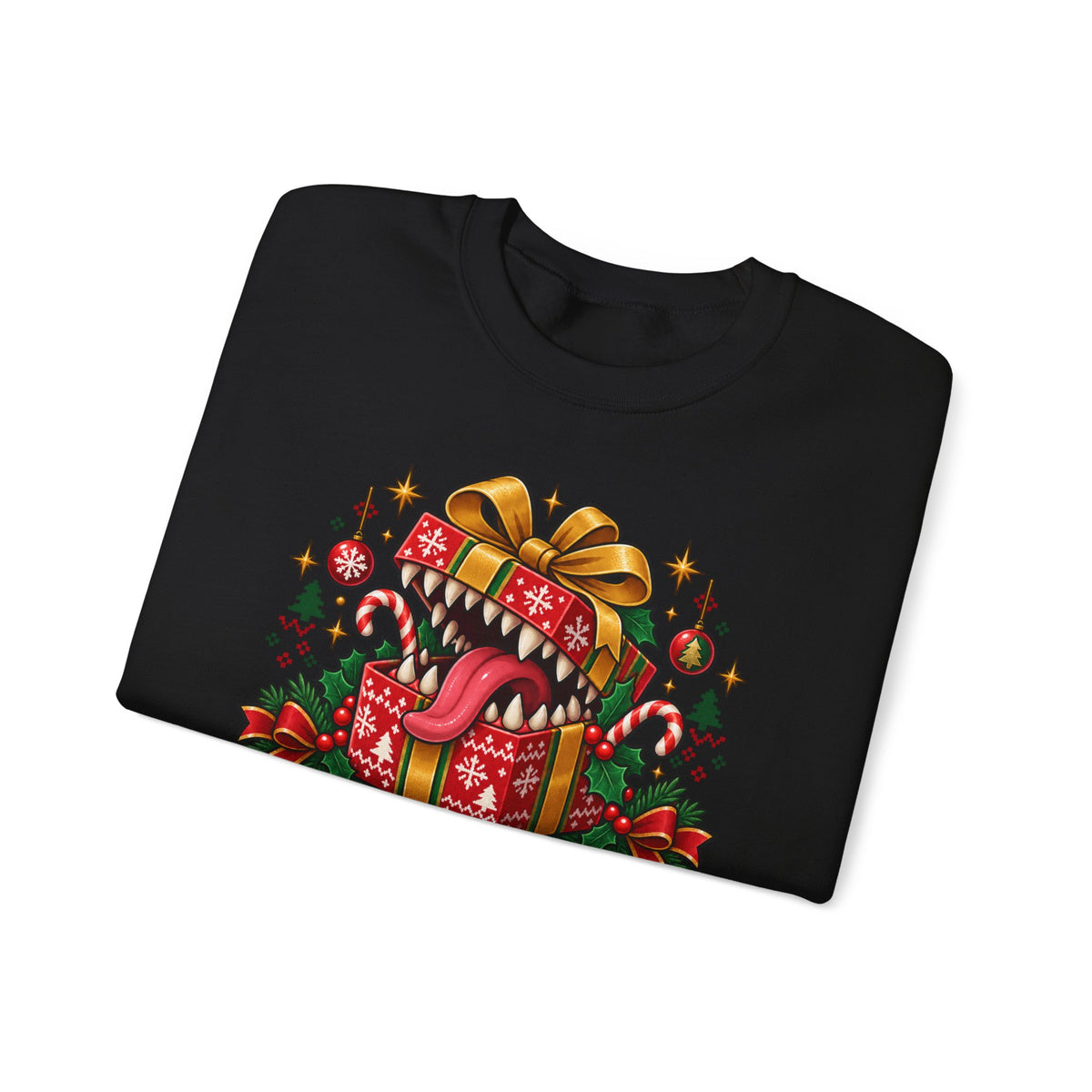 Suspicious Present Weihnachtspullover | Geschenk für Rollenspieler