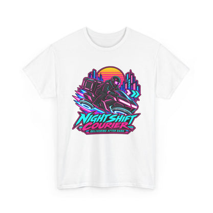 Nightshift Courier T-Shirt | Geschenk für Kuriere und Lieferfahrer
