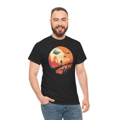 Fremde Welten T-Shirt | T-Shirt für Retro Sci-Fi Fans