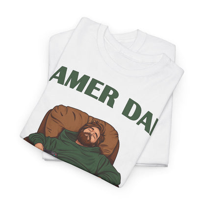 GAMER DAD T-Shirt Retro | Lustiges Geschenk für Zocker-Väter