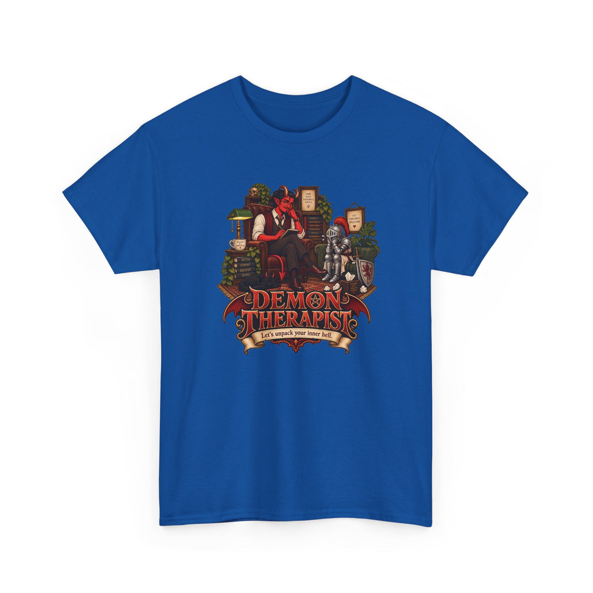 Demon Therapist T-Shirt | Lustiges Geschenk für Therapeuten