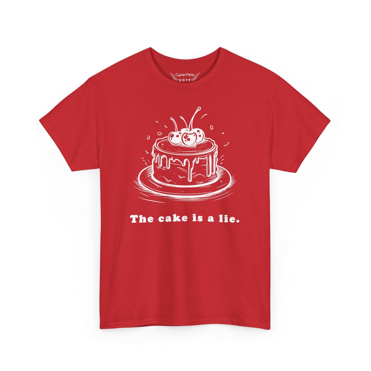 "The Cake is a Lie" T-Shirt | T-Shirt für Gamer