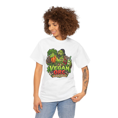 Vegan Orc T-Shirt | Geschenk für Veganer und Kraftsportler
