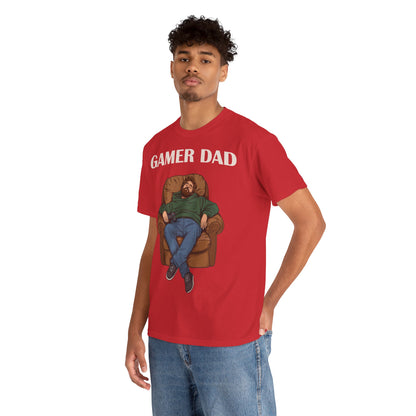 GAMER DAD T-Shirt Retro | Lustiges Geschenk für Zocker-Väter