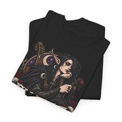 Emo Elf T-Shirt | Gothic-Geschenk für Emo- und Fantasy-Fans