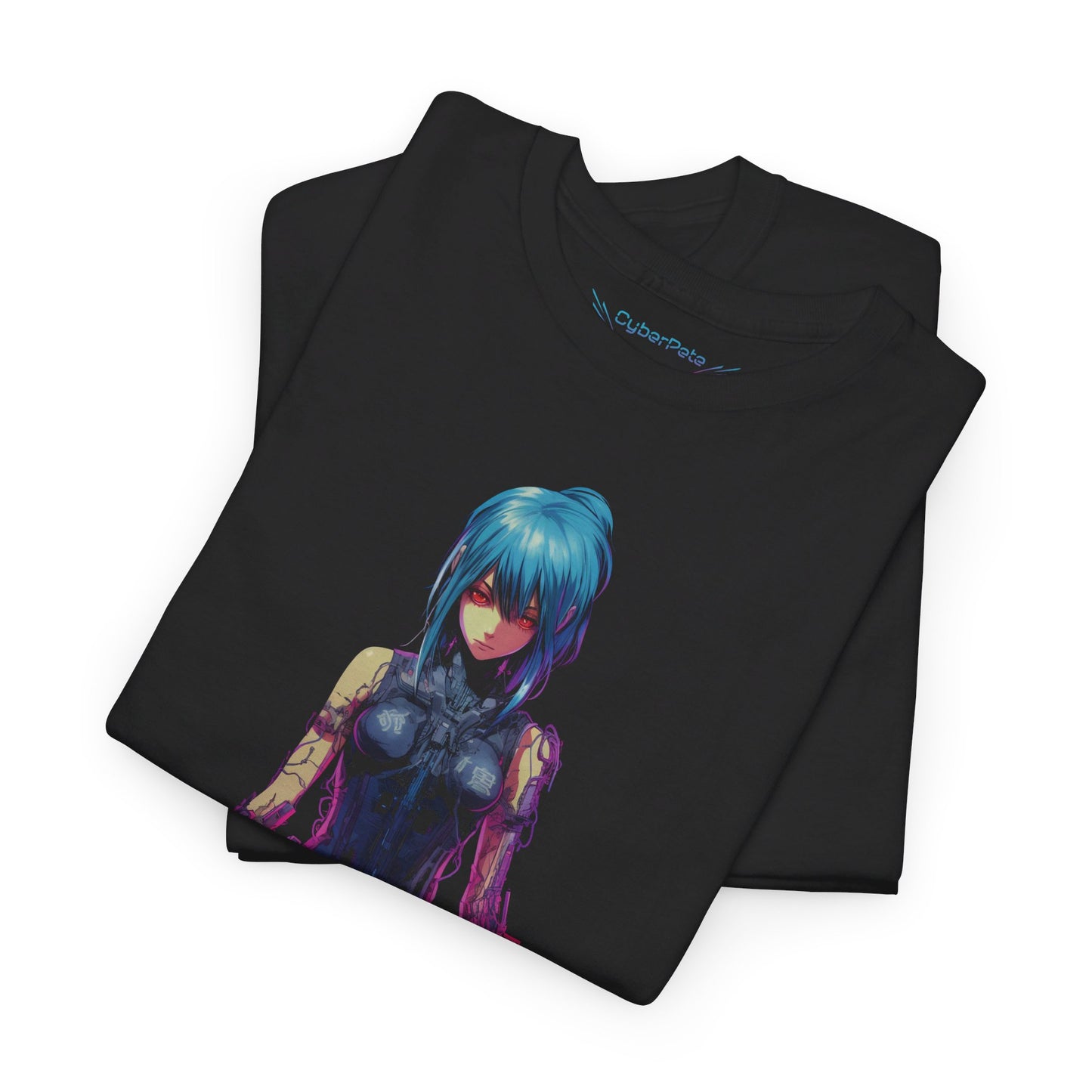 Cyberpunk Anime Girl T-Shirt | T-Shirt für Cyberpunk und Anime Fans