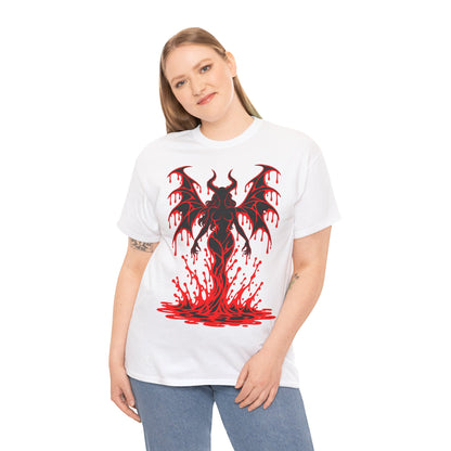 Crimson Succubus T-Shirt | Dämonin für Gothic und Halloween
