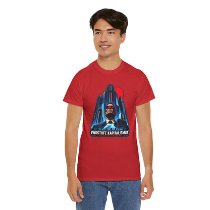 Endstufe Kapitalismus T-Shirt | Dystopie-Satire für Cyberpunk-Fans