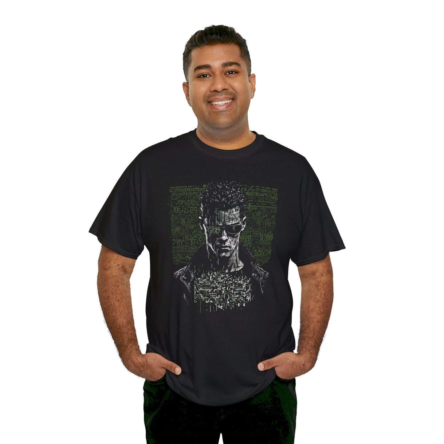 Hacker Guy T-Shirt | T-Shirt für Gamer und Cyberpunk Fans