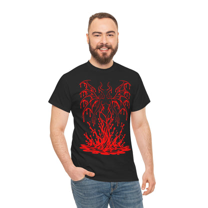 Crimson Succubus T-Shirt | Dämonin für Gothic und Halloween