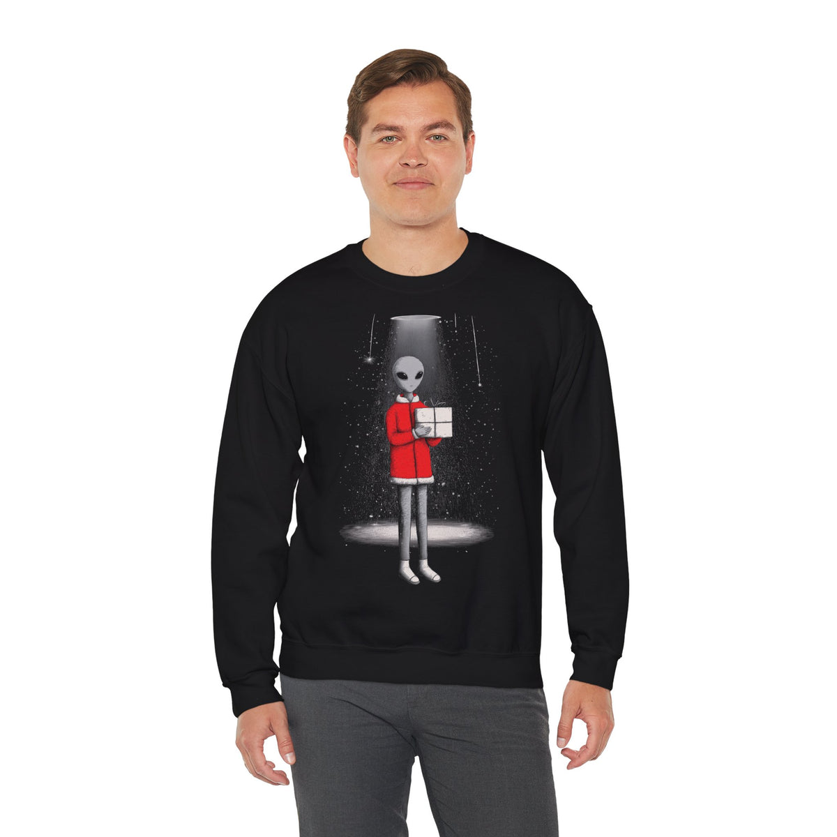 Silent Delivery Weihnachtspullover | Geschenk für Sci-Fi-Fans
