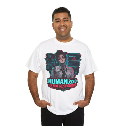 HUMAN.exe T-Shirt | Lustiges Geschenk für Büro und Kollegen