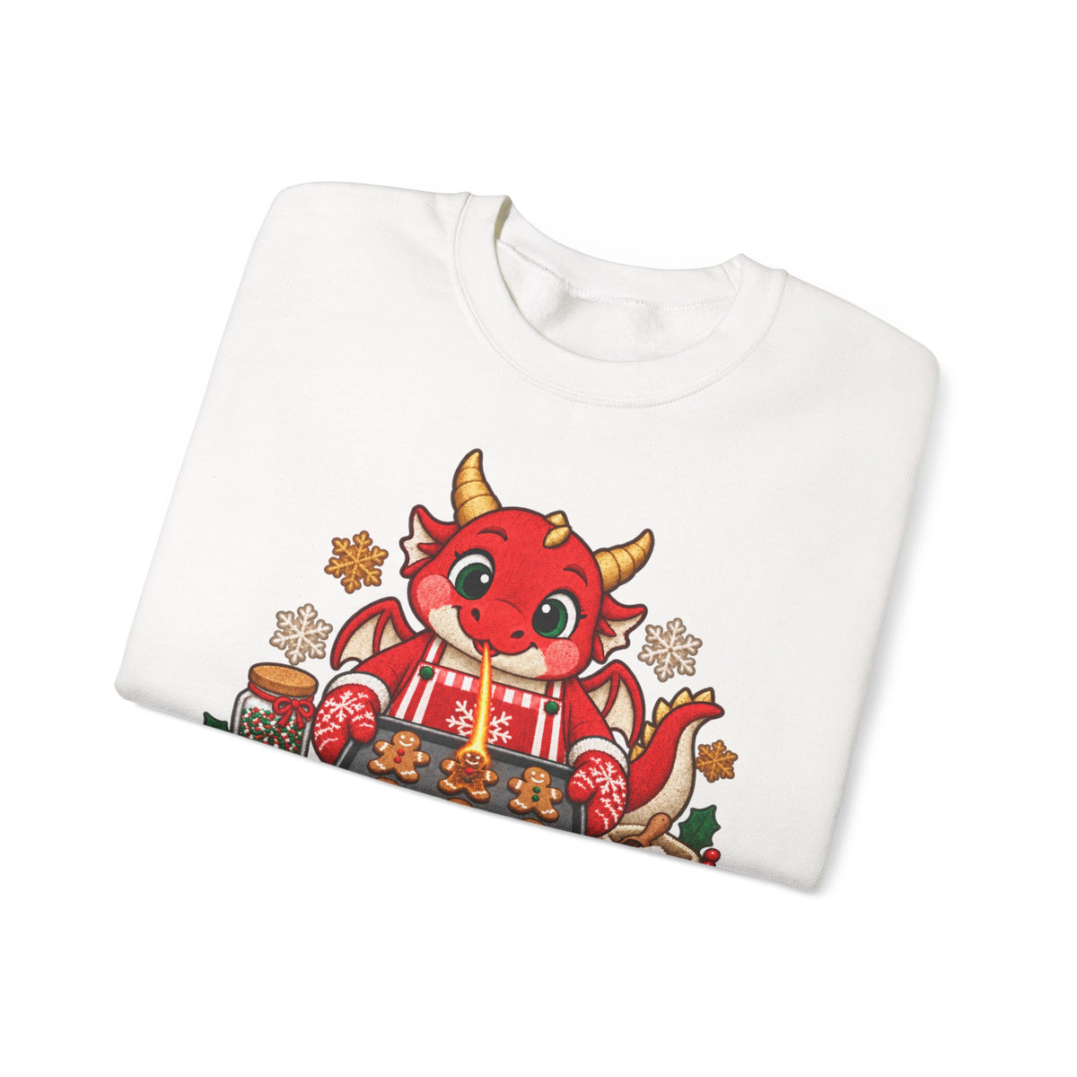 Cookie Dragon Weihnachtspullover | Geschenk für Hobbybäcker