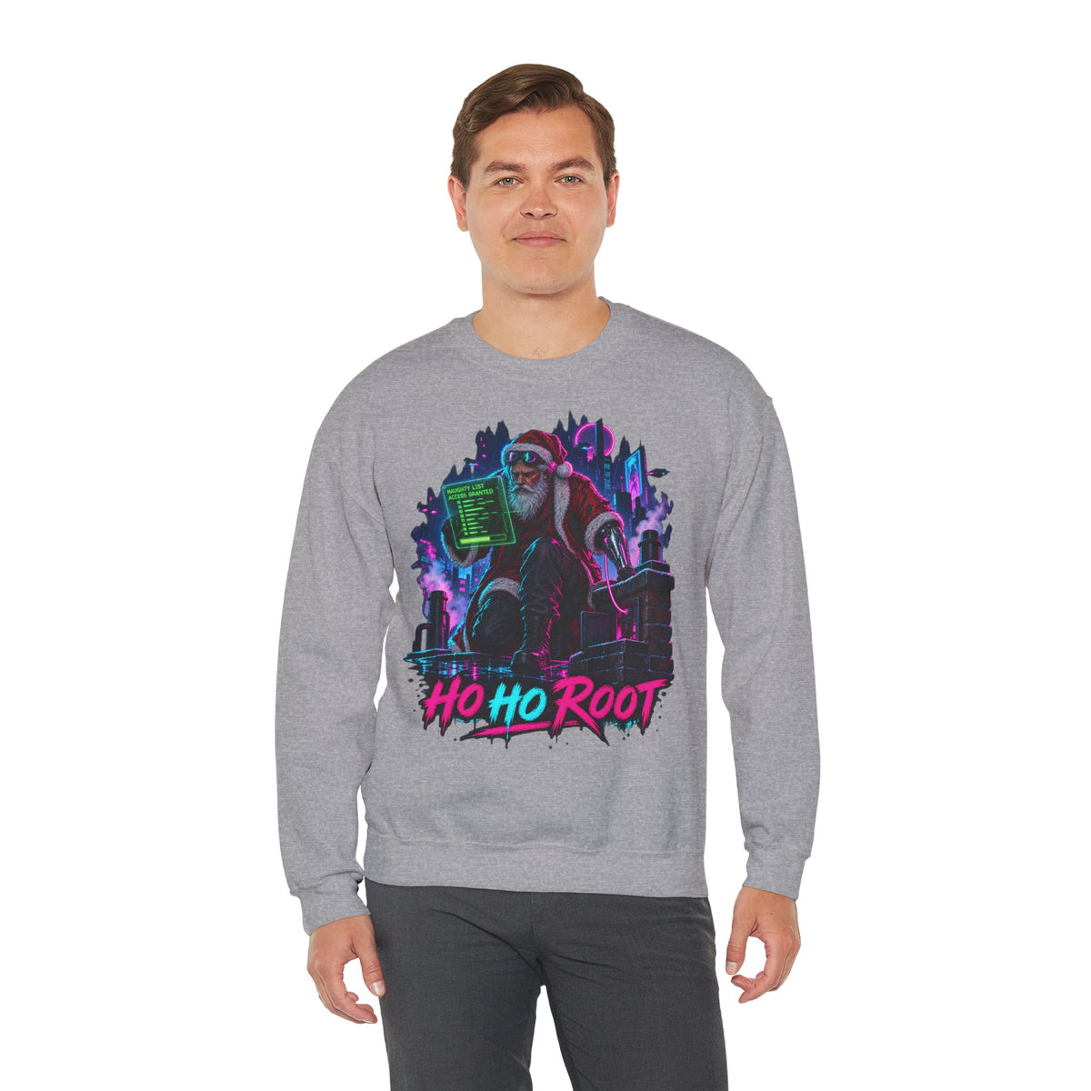 Ho Ho Root Weihnachtspullover | Geschenk für Programmierer