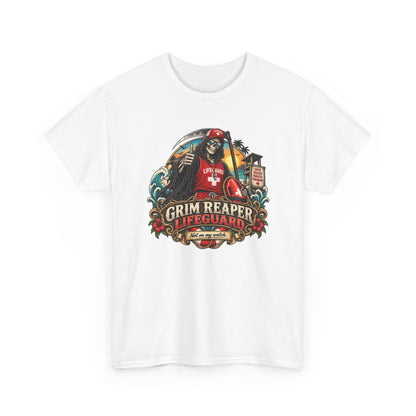 Grim Reaper Lifeguard T-Shirt | Lustiges Shirt für Rettungsschwimmer