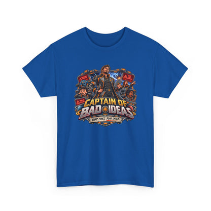 Captain of Bad Ideas T-Shirt | Geschenk für Chefs und Teamleiter