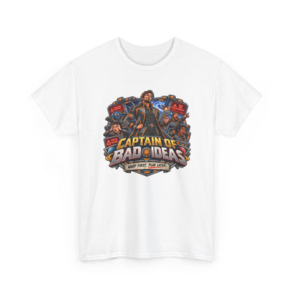 Captain of Bad Ideas T-Shirt | Geschenk für Chefs und Teamleiter