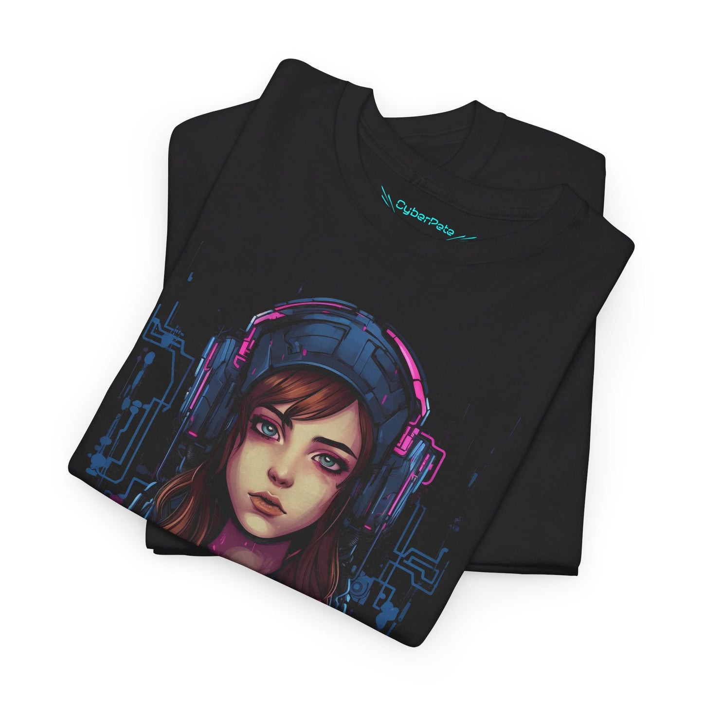 Cyber Girl T-Shirt | T-Shirt für Gamer und Cyberpunk Fans