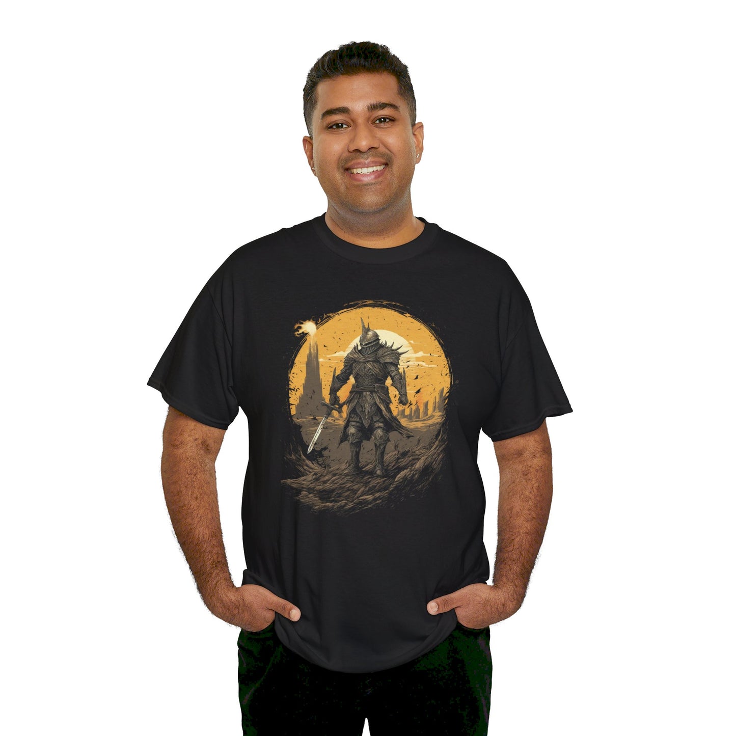 Ritter T-Shirt | T-Shirt für Gamer und Fantasy Fans