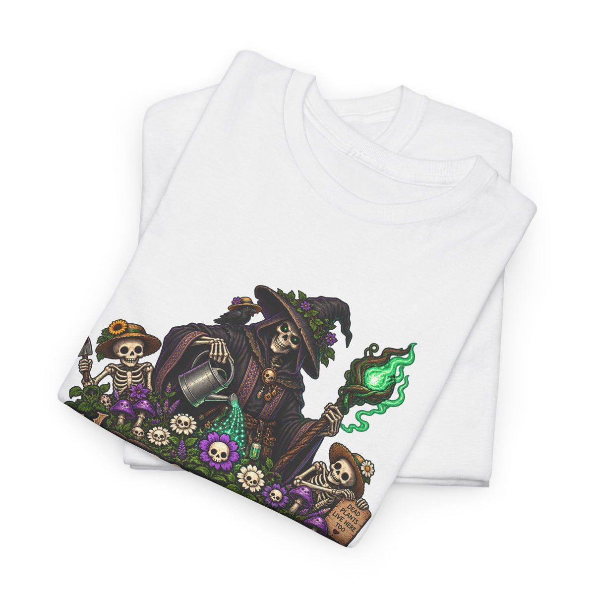 Necromancer Gardener T-Shirt | Lustiges Garten Shirt für Fantasy Fans