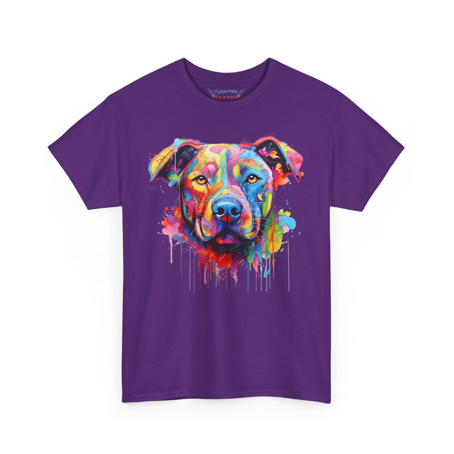 Graffiti Pitbull T-Shirt | T-Shirt für Street Art und Hunde Fans