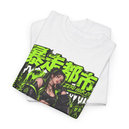 Zero Hour City T-Shirt | Streetwear-Geschenk für Techwear-Fans
