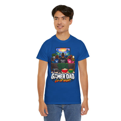 Gamer Dad Co-op Night T-Shirt | Geschenk für Papa von den Kindern