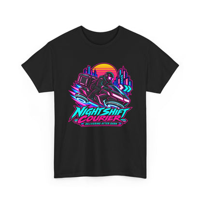Nightshift Courier T-Shirt | Geschenk für Kuriere und Lieferfahrer