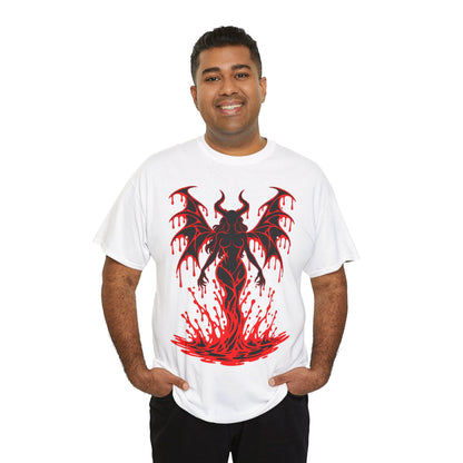 Crimson Succubus T-Shirt | Dämonin für Gothic und Halloween