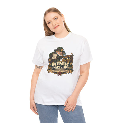 Mimic Inspection Department T-Shirt | Rollenspiel Shirt für Dungeon Fans