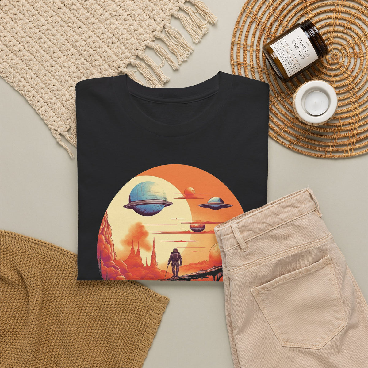Fremde Welten T-Shirt | T-Shirt für Retro Sci-Fi Fans