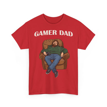 GAMER DAD T-Shirt Retro | Lustiges Geschenk für Zocker-Väter