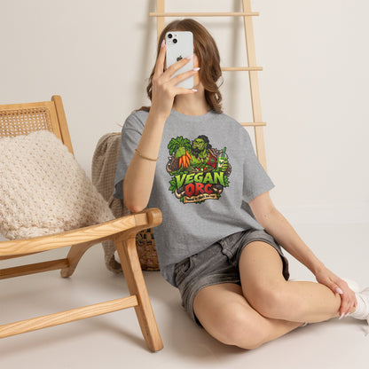 Vegan Orc T-Shirt | Geschenk für Veganer und Kraftsportler