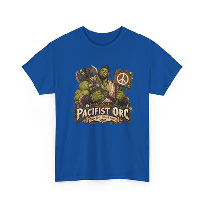 Pacifist Orc T-Shirt | Lustiges Fantasy Shirt mit friedlichem Ork