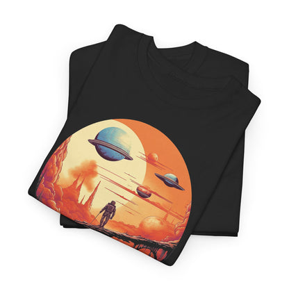 Fremde Welten T-Shirt | T-Shirt für Retro Sci-Fi Fans