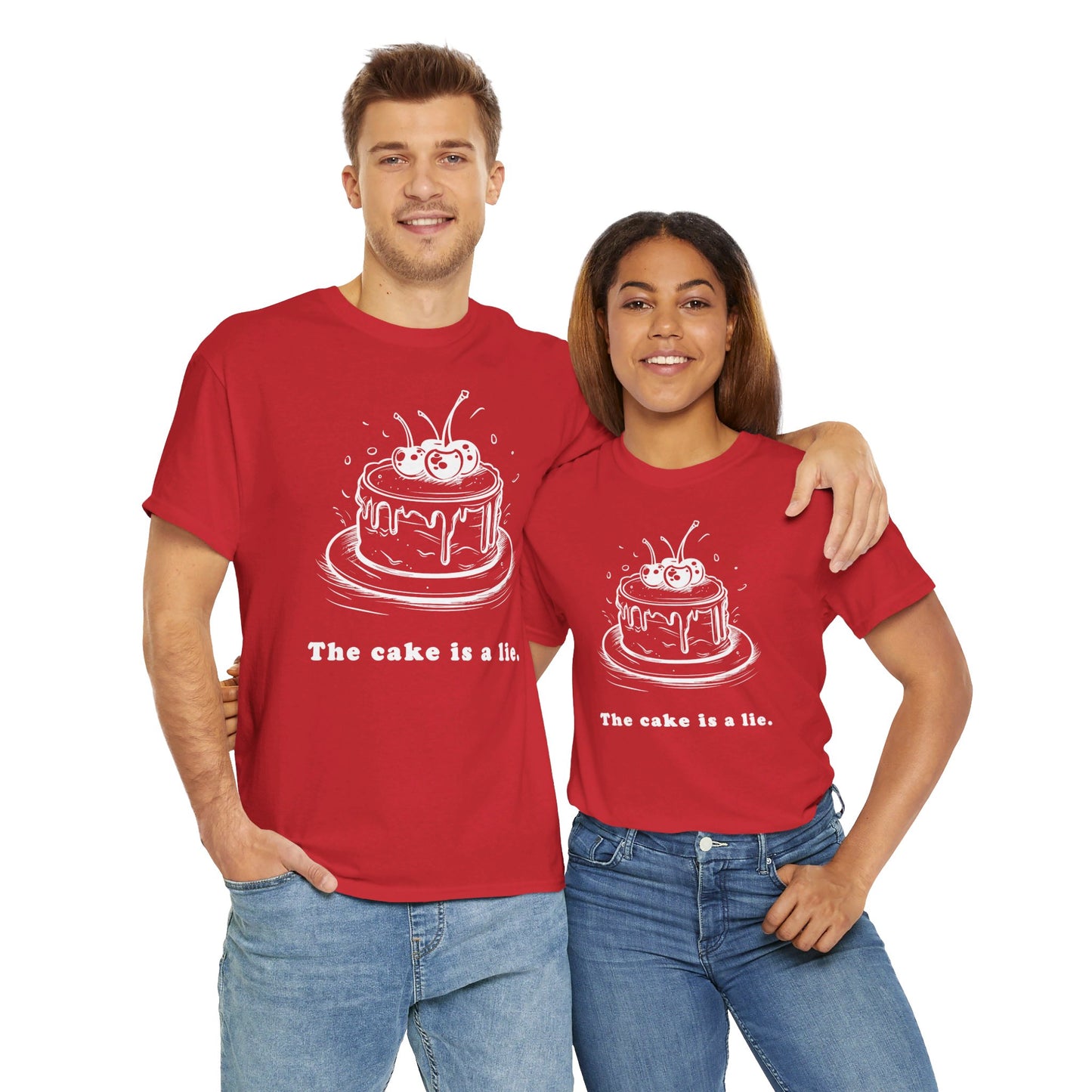 "The Cake is a Lie" T-Shirt | T-Shirt für Gamer