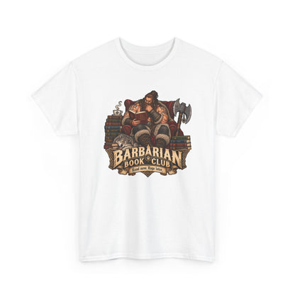 Barbarian Book Club T-Shirt | Lustiges Shirt für Leseratten