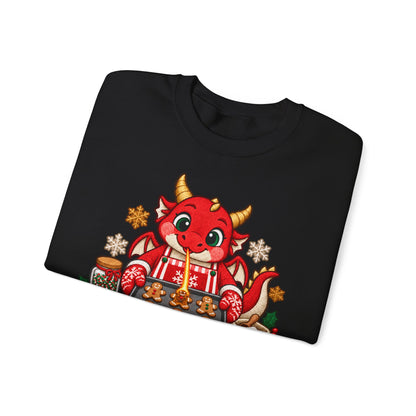 Cookie Dragon Weihnachtspullover | Geschenk für Hobbybäcker
