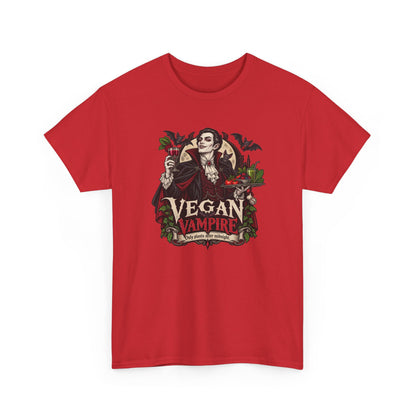 Vegan Vampire T-Shirt | Lustiges Veganer Shirt mit Vampir