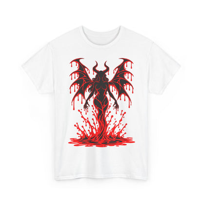 Crimson Succubus T-Shirt | Dämonin für Gothic und Halloween
